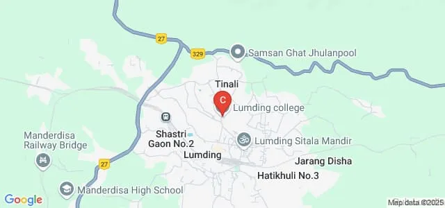 Lumding College, Lumding Map