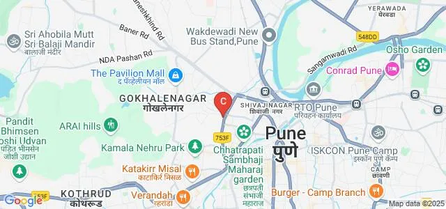 Cine Craft Academy of Film and Television, Pune Map