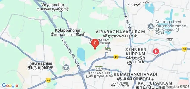 Jaya College of Engineering and Technology, Chennai Map