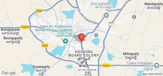 Adarsh Degree and PG College, Mahabubnagar Map
