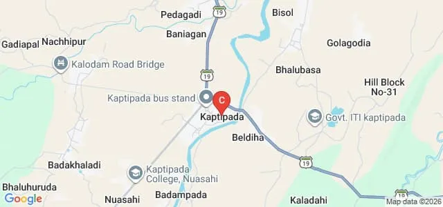 Kaptipada College, Mayurbhanj Map