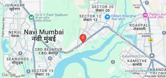 NSAM Academy, Navi Mumbai Map