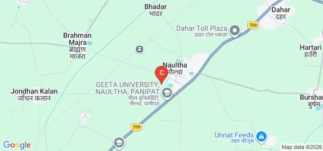 Geeta Engineering College, Panipat Map