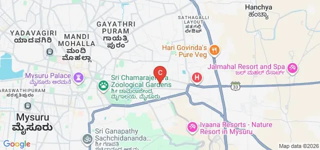 Shri Dharmasthala Manjunatheshwara Institute for Management Development, Mysore Map