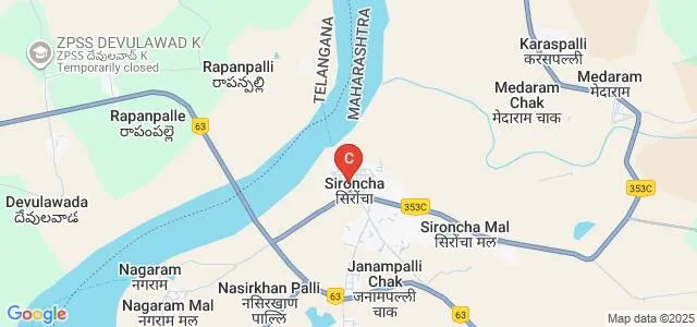 Bhagwantrao Arts College, Gadchiroli Map