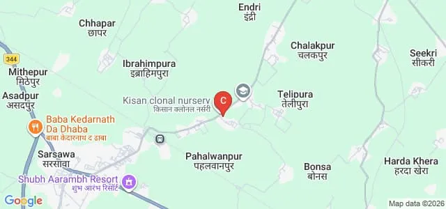 Shri Krishna College of Law, Saharanpur Map