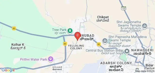 Siddharameshwar Ayurvedic Medical College and Research Center, Bidar Map