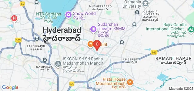 Dr BR Ambedkar Law College, Hyderabad Map