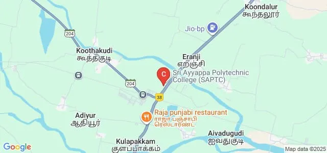 Sri Ayyappa Polytechnic College, Cuddalore Map