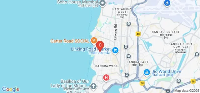 Rizvi Law College, Mumbai Map