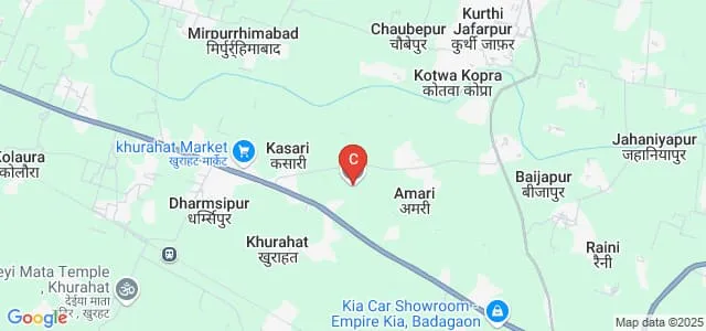 Maa Shakuntala Mahila Mahavidyalaya, Mau Map