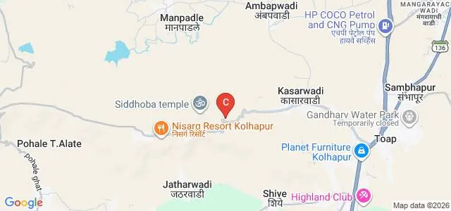 Genesis Institute of Technology, Kolhapur Map
