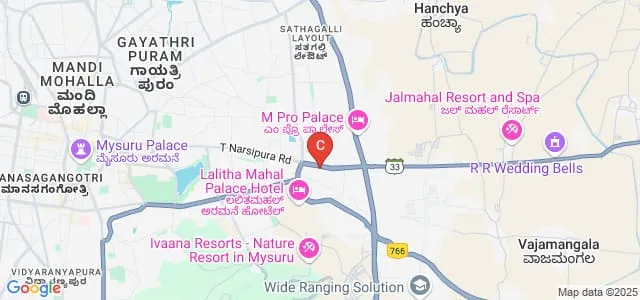 Cresta School of Management, Science and Arts, Mysore Map