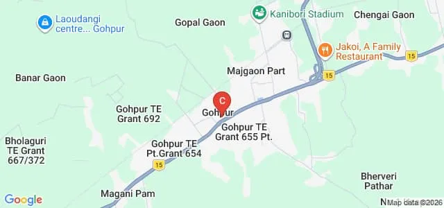 Chaiduar College, Sonitpur Map
