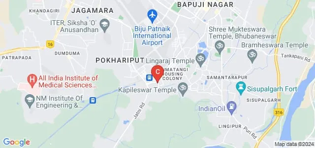 Ekamra College, Bhubaneswar Map