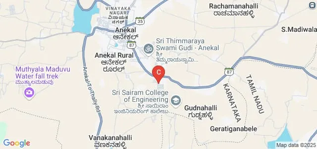 Cauvery First Grade College, Bangalore Map