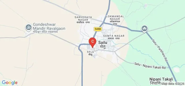 Nutan Mahavidyalaya, Parbhani Map