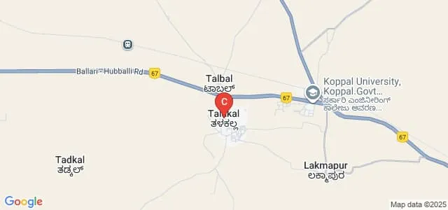 Government Engineering College, Talakal Map