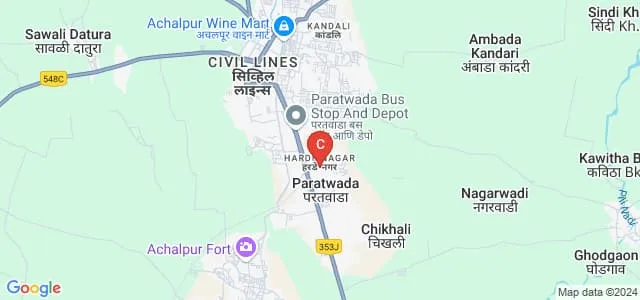 Late Yadavraodada Deshmukh Law College, Achalpur Map