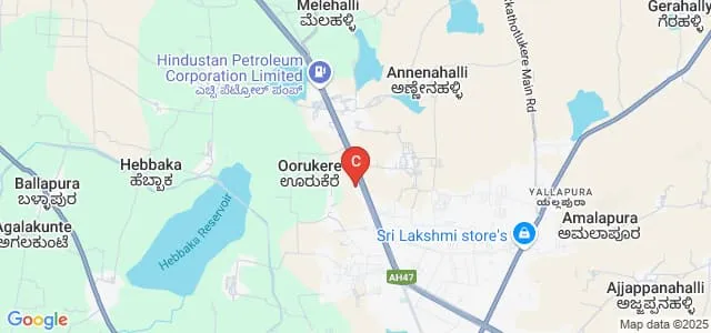 Shridevi Post Graduate Centre, Tumkur Map