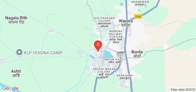 Lokmanya Mahavidyalaya, Warora Map