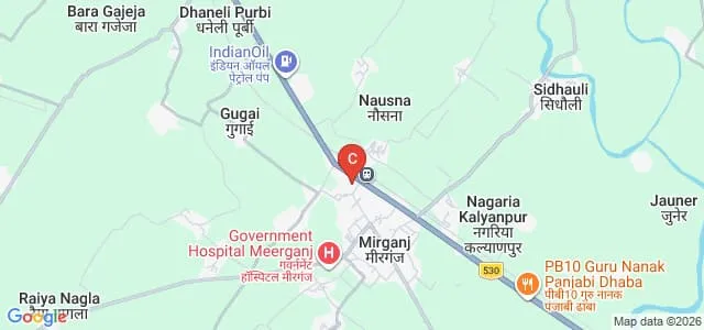 Rajendra Prasad PG College, Bareilly Map