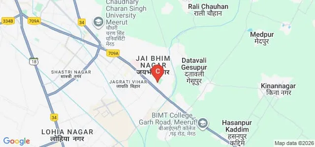 Radha Govind Group of Institutions, Meerut Map