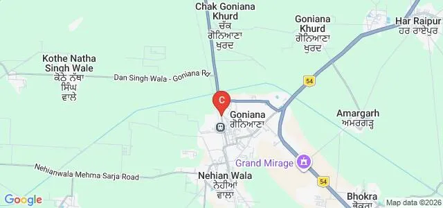SSD College of Professional Studies, Bathinda Map