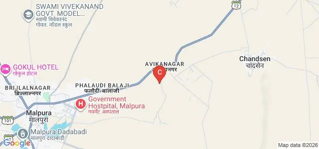 Rekha Devi Memorial Teachers Training Institute, Tonk Map