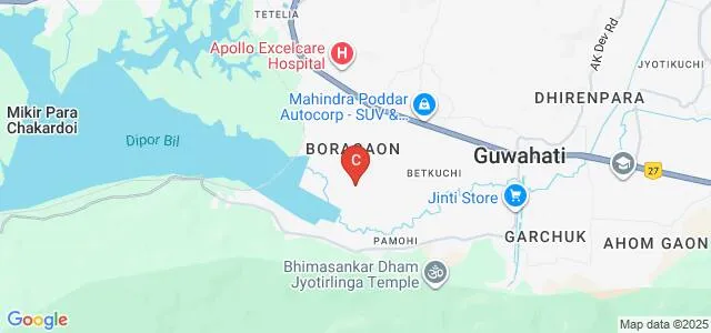 Assam Institute of Management, Guwahati Map