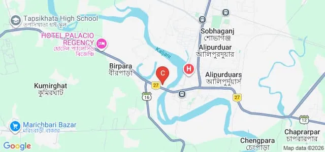Vivekananda College, Alipurduar Map