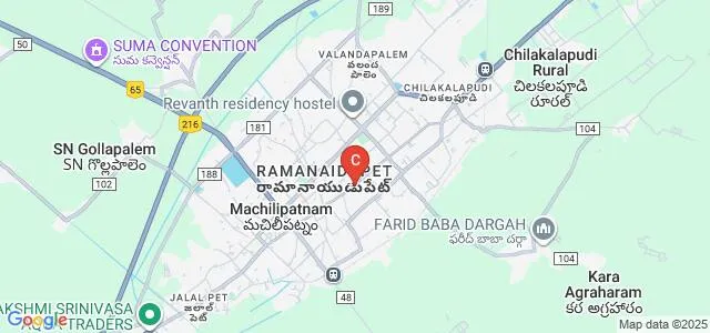 Daita Sriramulu Hindu College of Law, Machilipatnam Map