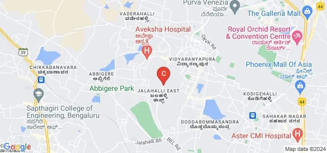 Electronic Training Institute, Bengaluru Map