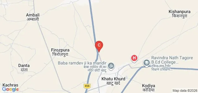 Mahadev B Ed College, Nagaur Map