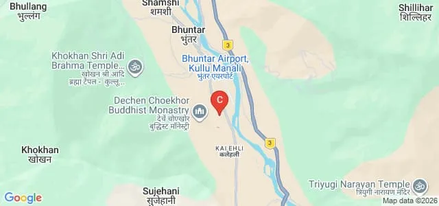Rameshwari Teacher Training Institute, Kullu Map