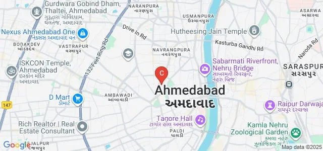Faculty of Business Administration, GLS University, Ahmedabad Map
