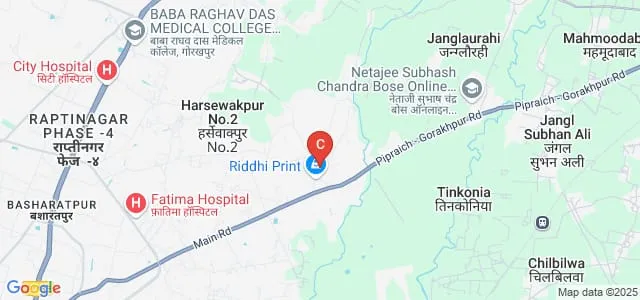 Maharana Pratap PG College, Fatehpur Map