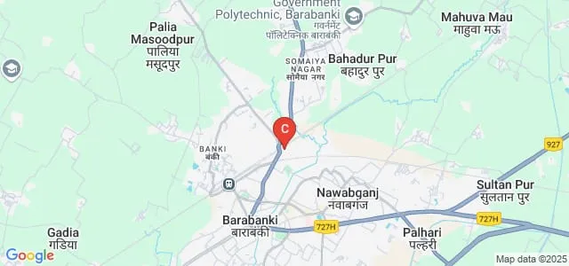 Bihari Lal Degree College and Professional Studies, Barabanki Map