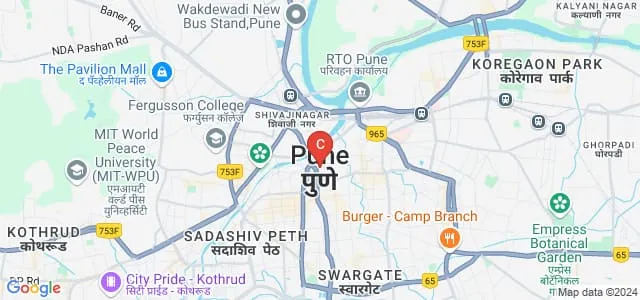National Defence Academy, Pune Map