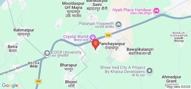 Om Institute of Technology, Haridwar Map
