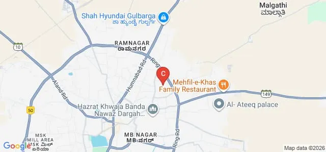 KCT College of Pharmacy, Gulbarga Map