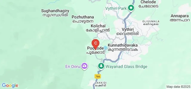College of Dairy Science and Technology, Pookode Map