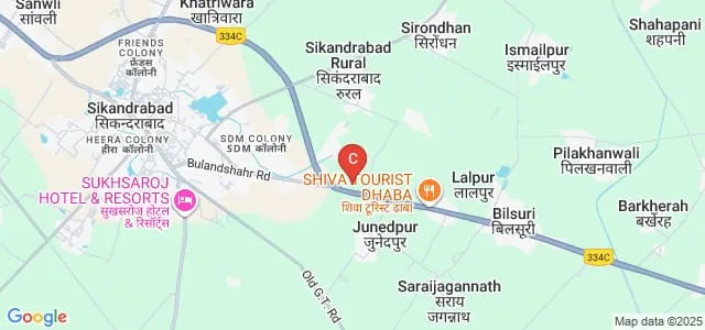 Swami Dayal Bhatnagar Law College, Sikandrabad Map