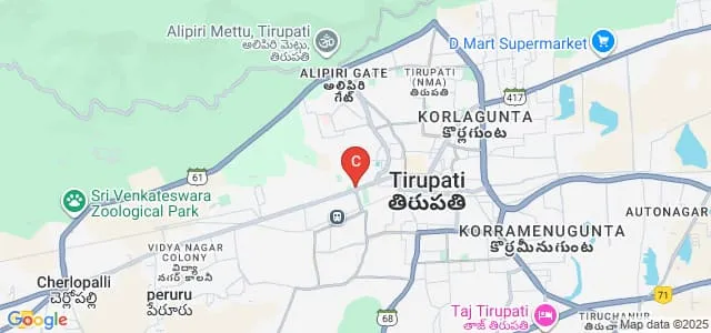 Sri Padmavathi Womens Polytechnic, Chittoor Map