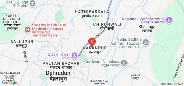 Dayanand Anglo Vedic PG College, Dehradun Map