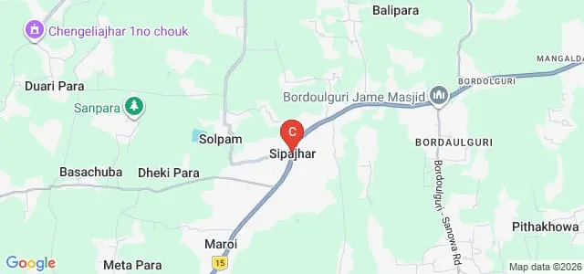 Sipajhar B Ed College, Darrang Map