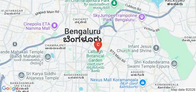 Al-Ameen Institute of Information Sciences, Bangalore Map