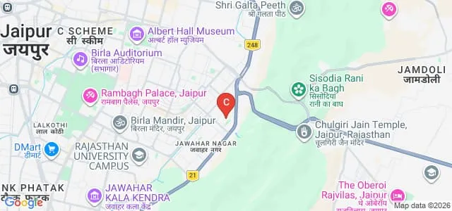 Eashwaramma Shikshak Prakshikshan Mahila Mahavidyalaya, Jaipur Map