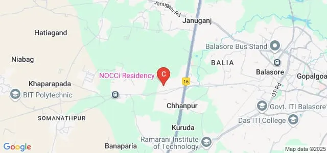 Central Institute of Plastics Engineering and Technology, Centre for Skilling and Technical Support, Balasore Map