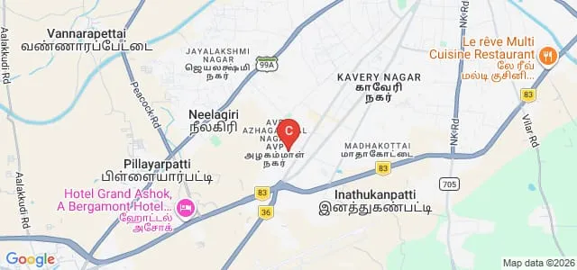 Bharath College of Education, Thanjavur Map